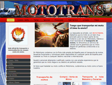 Tablet Screenshot of mototrans.net